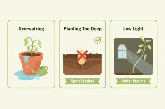 Common Beginner Seed-Starting Mistakes