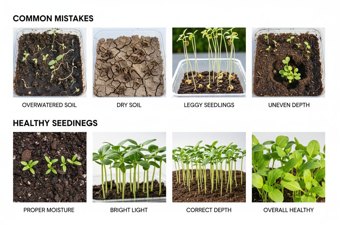 Common Beginner Seed-Starting Mistakes (And How to Avoid Them)